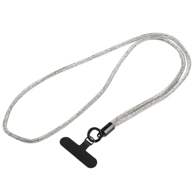 Sparkling Diamond Round Anti-lost Rope, Long Lanyard, Short Lanyard