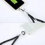 Plastic Buckle Round Twist Rope Short Lanyard - Image 4