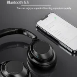 A06 Wireless ANC Noise Canceling Headset Over Ear Bluetooth Headphone - Image 3