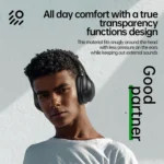 A06 Wireless ANC Noise Canceling Headset Over Ear Bluetooth Headphone - Image 6