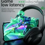 A06 Wireless ANC Noise Canceling Headset Over Ear Bluetooth Headphone - Image 7