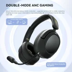 Eking ANC Noise Canceling Wireless Gaming Low Latency Headband Wireless Bluetooth Headphones, With 2.4G, Without 2.4G - Image 3