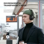 Eking ANC Noise Canceling Wireless Gaming Low Latency Headband Wireless Bluetooth Headphones, With 2.4G, Without 2.4G - Image 8