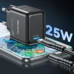 Yesido YC62 PD 25W USB-C/Type-C Interface GaN Fast Charging Charger, YC62 - Image 3