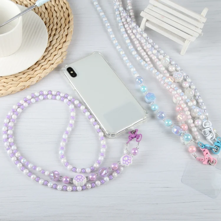 EDA0063049_B2.webp Two-color Beads Long Chain Crossbody Mobile Phone Lanyard - Image 3