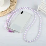 Two-color Beads Long Chain Crossbody Mobile Phone Lanyard - Image 4
