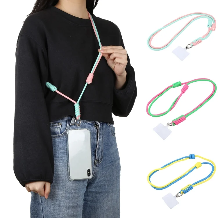 EDA0063053_B4.webp Two-color Adjustable Crossbody Mobile Phone Long Lanyard - Image 5