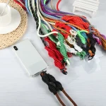 Spiral Crossbody Mobile Phone Long Lanyard - Image 3