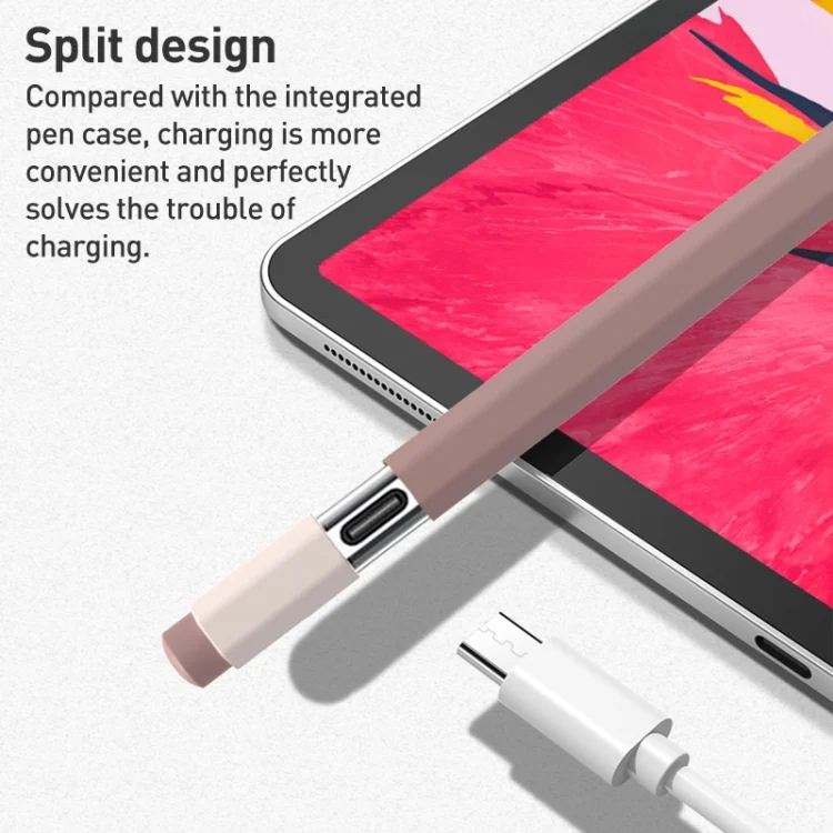 EDA006316701_B3.webp Pencil Style Liquid Silicone Stylus Case, For Apple Pencil USB-C - Image 4