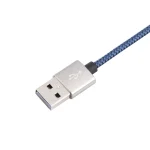 USB Male to 3.5mm Female Weave Texture Audio Adapter - Image 3