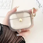 Magnetic Clear Armor TPU TWS Earphone Case, For AirPods Pro 2, For AirPods 3, For AirPods Pro 1, For AirPods 1 / 2