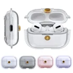 Magnetic Clear Armor TPU TWS Earphone Case, For AirPods Pro 2, For AirPods 3, For AirPods Pro 1, For AirPods 1 / 2 - Image 2