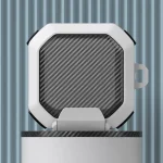 Carbon Fiber TPU Hybrid PC Case with Hook, For Galaxy Buds Live / Pro /2 /2 Pro / FE