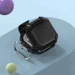 Carbon Fiber TPU Hybrid PC Case with Hook, For Galaxy Buds Live / Pro /2 /2 Pro / FE - Image 4
