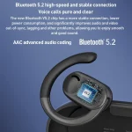 ZGA GS08 LED Digital Display Open Wireless Bluetooth Earphone - Image 5