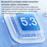 ZGA GS11 Amber True Wireless Bluetooth Earphone - Image 5