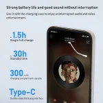 ZGA GS11 Amber True Wireless Bluetooth Earphone - Image 8