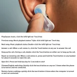 ZGA GS11 Amber True Wireless Bluetooth Earphone - Image 9