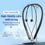 ZGA SP02 Neck-mounted Sports Bluetooth Earphone, SP02 - Image 3