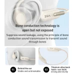 ZGA SP06 Waterproof Bone Conduction Bluetooth Sports Earphone, SP06 - Image 5