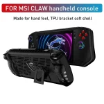 TPU Game Console Protective Case with Stand, For MSI Claw - Image 3
