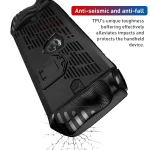 TPU Game Console Protective Case with Stand, For MSI Claw - Image 5