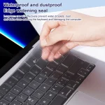 ZGA Contact Invisible TPU Keyboard Protective Film, For MacBook Pro 16.2 inch 2021, For MacBook Pro 14.2 inch 2021, For MacBook Air 13.6 inch A2681 2022, For MacBook Air 13.3 inch 2020... - Image 4