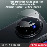 2pcs/Set imak HD Glass Rear Camera Lens Film, For vivo X Fold3 Pro, For vivo V30 5G/V30 Pro 5G/S18 5G/S18 Pro 5G, For vivo Pad3 Pro - Image 2