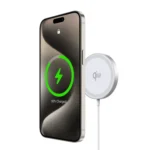 DUZZONA W18 15W Qi2 MagSafe Magnetic Suction Wireless Charger, W18 - Image 2