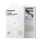DUZZONA W18 15W Qi2 MagSafe Magnetic Suction Wireless Charger, W18 - Image 12