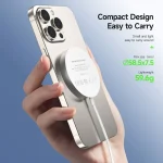 DUZZONA W18 15W Qi2 MagSafe Magnetic Suction Wireless Charger, W18 - Image 10
