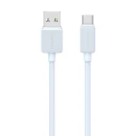 USAMS US-SJ698 USB to USB-C / Type-C 3A Striped Fast Charge Data Cable, 2m