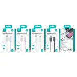 USAMS US-SJ700 USB to Micro USB 2A Striped Fast Charge Data Cable, 1m - Image 2