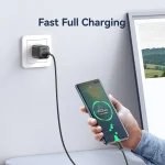 USAMS US-SJ700 USB to Micro USB 2A Striped Fast Charge Data Cable, 1m - Image 4