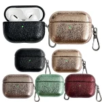 Burst Leather Texture Bluetooth Earphone Protective Case, For AirPods Pro 2, For AirPods 3, For AirPods Pro - Image 2