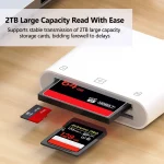 7 in 1 USB 3.0 + 8 Pin Interface Multi-function OTG Card Reader, 7 in 1 USB 3.0 + 8 Pin - Image 7