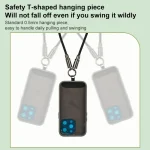 Data Cable Phone Anti-lost Crossbody Lanyard, Length: 1.2m, Type-C to 8 Pin Silicone, Type-C to Type-C Silicone - Image 3