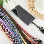 8mm Adjustable Phone Anti-lost Neck Chain Nylon Crossbody Lanyard, Adjustable Length: about 75-135cm - Image 6