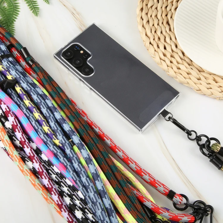 EDA0064559_B5.webp 8mm Adjustable Phone Anti-lost Neck Chain Nylon Crossbody Lanyard, Adjustable Length: about 75-135cm - Image 6