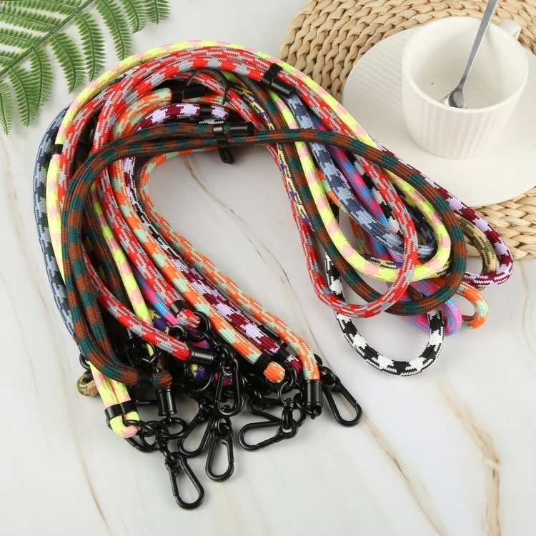 EDA0064559_B6.webp 8mm Adjustable Phone Anti-lost Neck Chain Nylon Crossbody Lanyard, Adjustable Length: about 75-135cm - Image 7