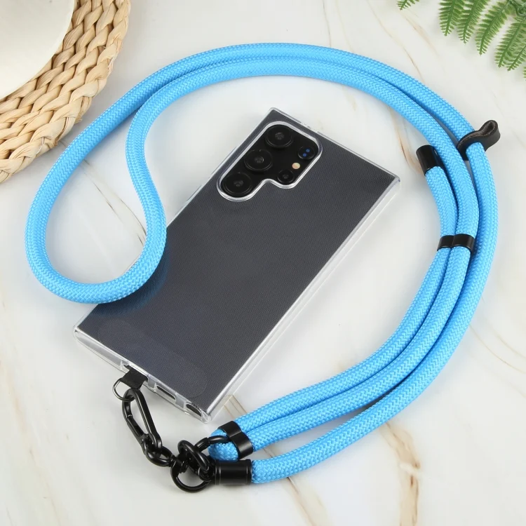 EDA0064562_B6.webp 10mm Solid Color Adjustable Phone Anti-lost Neck Chain Nylon Crossbody Lanyard, Adjustable Length: about 75-135cm - Image 7