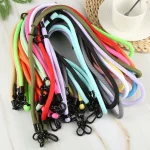 10mm Solid Color Adjustable Phone Anti-lost Neck Chain Nylon Crossbody Lanyard, Adjustable Length: about 75-135cm - Image 8
