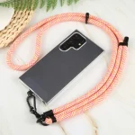 8mm Twill Texture Adjustable Phone Anti-lost Neck Chain Nylon Crossbody Lanyard, Adjustable Length: about 75-135cm - Image 5