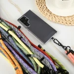 8mm Twill Texture Adjustable Phone Anti-lost Neck Chain Nylon Crossbody Lanyard, Adjustable Length: about 75-135cm - Image 6