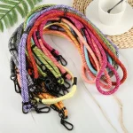 8mm Twill Texture Adjustable Phone Anti-lost Neck Chain Nylon Crossbody Lanyard, Adjustable Length: about 75-135cm - Image 7