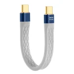 240W 40Gbps USB-C / Type-C to Type-C Flexible FPC Charging Data Cable, Length: 13.3cm, Type-C to Type-C 40Gbps