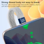 240W 40Gbps USB-C / Type-C to Type-C Flexible FPC Charging Data Cable, Length: 13.3cm, Type-C to Type-C 40Gbps - Image 3