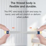 240W 40Gbps USB-C / Type-C to Type-C Flexible FPC Charging Data Cable, Length: 13.3cm, Type-C to Type-C 40Gbps - Image 6