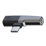 2 in 1 USB-C / Type-C to 3.5mm + USB-C / Type-C DAC Audio Phone Charging Adapter, Type-C to 3.5mm + Type-C - Image 8