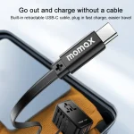 MOMAX 1-World+ 70W Gallium Nitride Expansion Cable Global Conversion Socket Power Adapter - Image 2